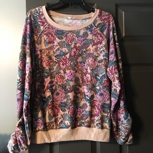 Floral Sweater